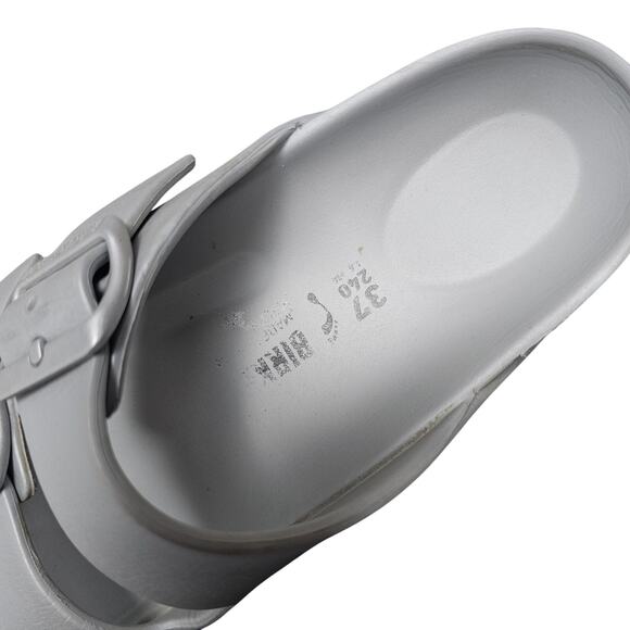 Birkenstock Arizona Sandals Womens EU 37 Gray EVA Arizona Waterproof Slides - Picture 3 of 6